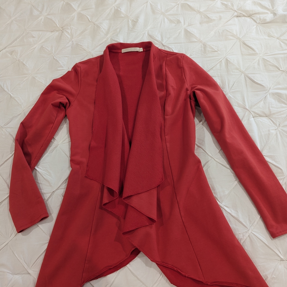 Elegant Orange Women's Jacket